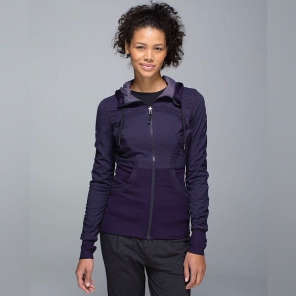 Lululemon Dance Studio Reversible Purple / Grape Jacket. - Picture 2 of 15